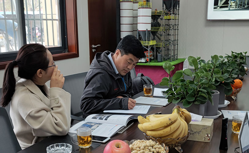 埃及EL ARISH CEMENT COMPANY考察郑州国恒机械